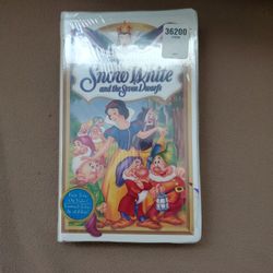 Snow White Sealed VHS