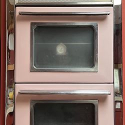 Vintage Westwood-Holly Gas Pink Double Oven