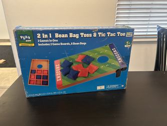 2 In 1 Bean Bag Toss & Tic Tac Toe