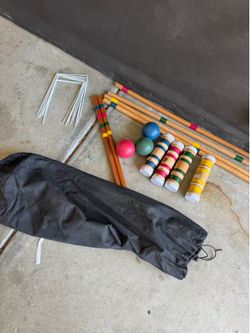 Croquet set