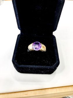 David Yurman amethyst ring