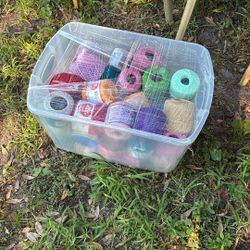 50+ crochet yarn balls