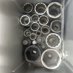 Heavy Duty Snap On and Craftsman Sockets