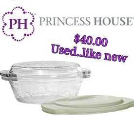 Princess House FANTASIA MIRACLE CHICKEN BAKER...$40