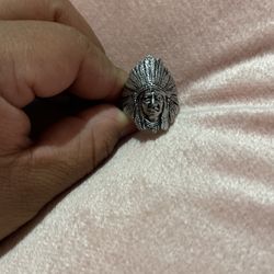 Stainless Steel Indian Ring 