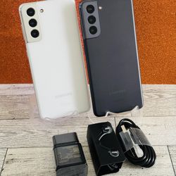 Samsung Galaxy s21 5g (128gb) White / Black UNLOCKED 