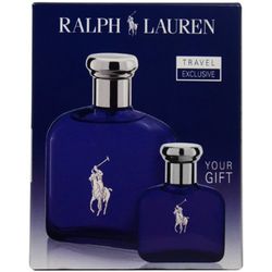 RALPH LAUREN - POLO BLUE 2PC SET TRAVEL ( M ) 4.2 OZ