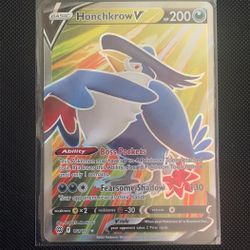 Honchkrow V (Full Art) - SWSH09: Brilliant Stars (SWSH09) Pokemon Card Single