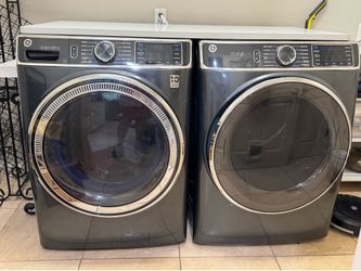 GE Washer & Gas Dryer - see pics for model #s.