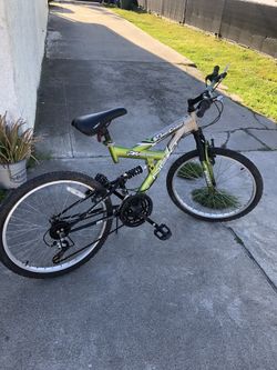 Mountain Bick 18 Speed Power Climber 2 X Suspension