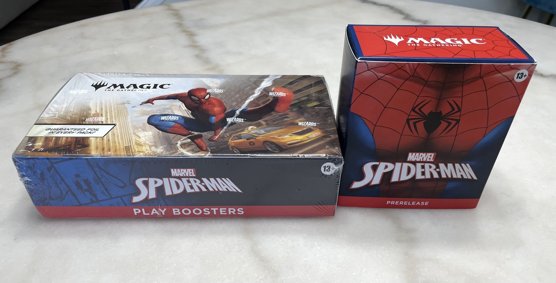 Magic The Gathering- Spider-Man Booster Box & Prerelease Set