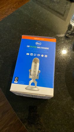 Blue yeti microphone