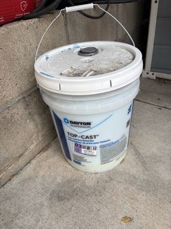 Top cast for concrete #3