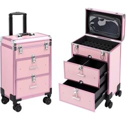 3 in 1 Rolling Makeup Case