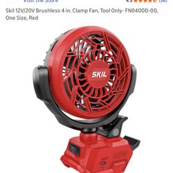 BRUSHLESS 4 INCH CLAMP FAN