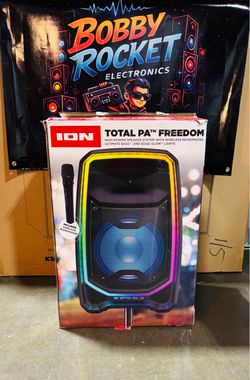 ION 650W [Total PA Freedom] High-Power PA Speaker + Wireless Mic | Indoor/Outdoor Events