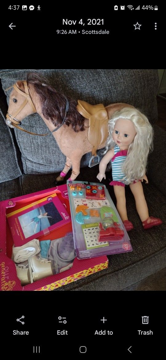 Doll And Accessories