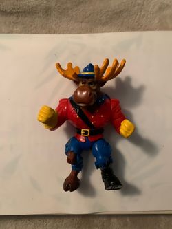1992 TMNT Monty Moose Figure Teenage Mutant Ninja Turtles