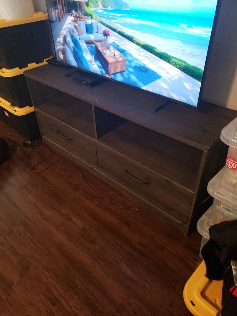 FREE TV Stand With 2 Drawers - Moving Sale