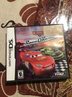 Cars race o Rama Nintendo ds game