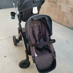 Double Stroller With Rider Board