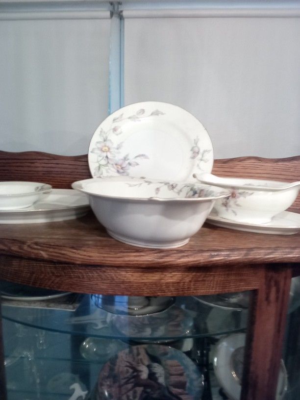 Antique Porcelain Dish Set