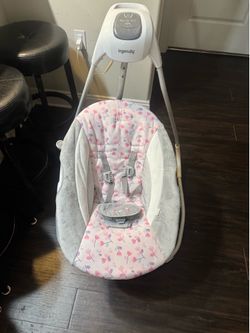 Baby Items: Car Seat, jumper, holder