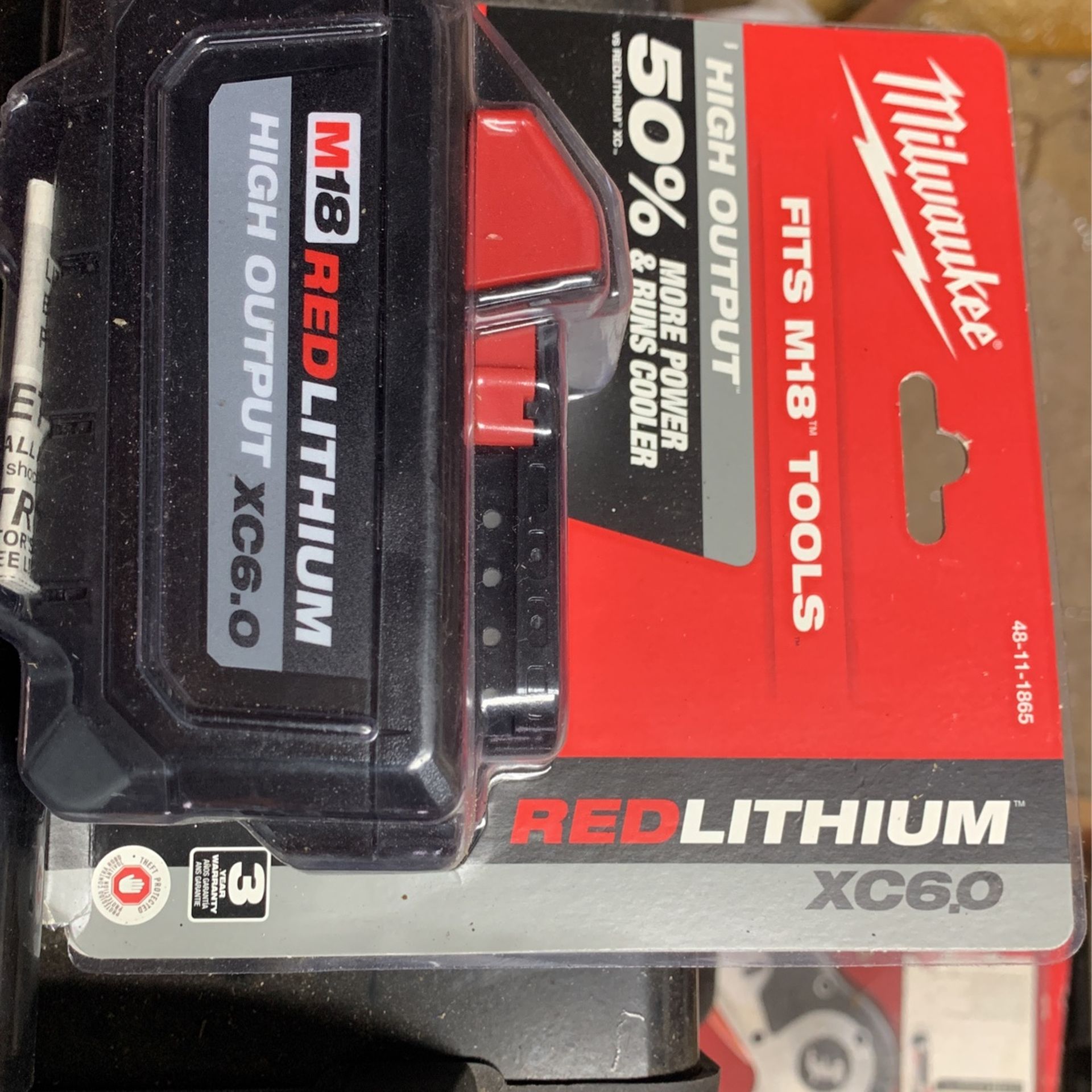 Milwaukee XC 6.0 High Output Battery