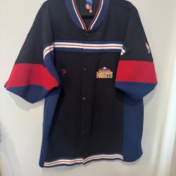 Denver Nuggets Button Up