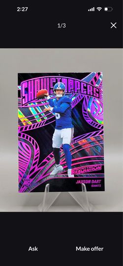 Looking to trade my 2 Jaxson Dart rookie cards for the 2026 Los Angeles Dodgers One Piece Night Promo Card (7/2/26 SGA). DM me if interested!