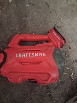 Craftsmon electric battery pack leaf blower