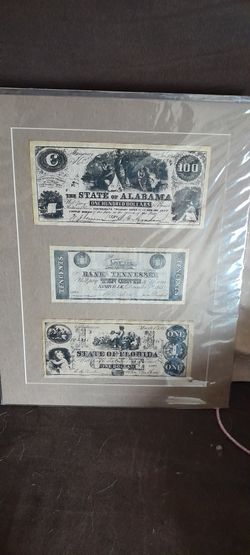 Confederate Bills 