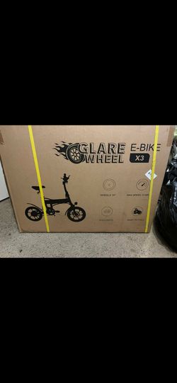 Glare wheel e bike x3