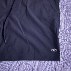 Mens ALO Black Trunks Medium Mens 
