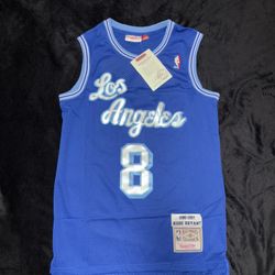 Lakers Kobe 8 Blue Jersey 