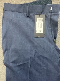 BRAND NEW BOSS SLIM DRESS PANTS - 40R UNHEMMED