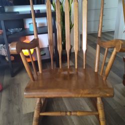Vintage Wooden Rocker
