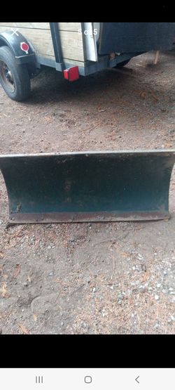 John deere snow plow
