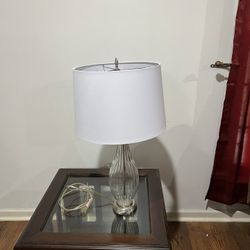 End Table And Lamp