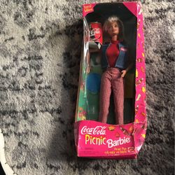 Special Edition )  Coca Cola Picnic Barbie Collectible 