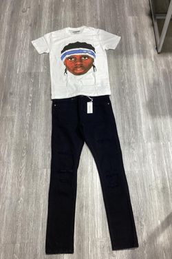 Lil Wayne Graphic T-shirt $28 Black Jeans $65