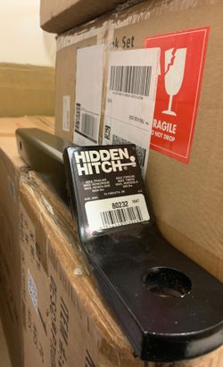 Hidden Hitch Ball Mount - 3/4" Rise, 2" Drop - 15-3/4" Long - 6,000 lbs