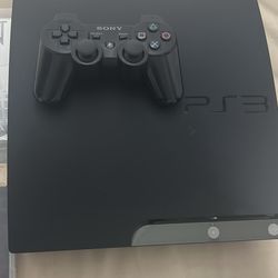 PLAYSTATION 3, CONTROLLER & GAMES