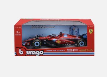 Bburago Formula Racing Ferrari SF-24 Charles Leclerc #16 Miami GP 2024 1/ 18