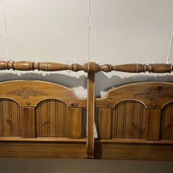 King Bed Frame With Set