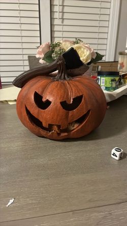 Glass pumpkin