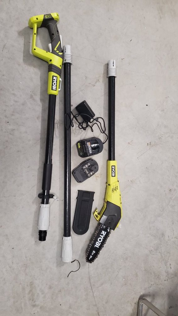 Ryobi one plus + pole saw