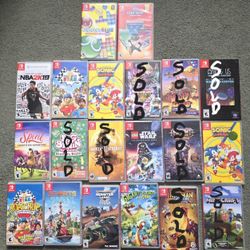Nintendo Switch Games 