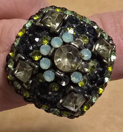 Adjustable Jeweled Ring