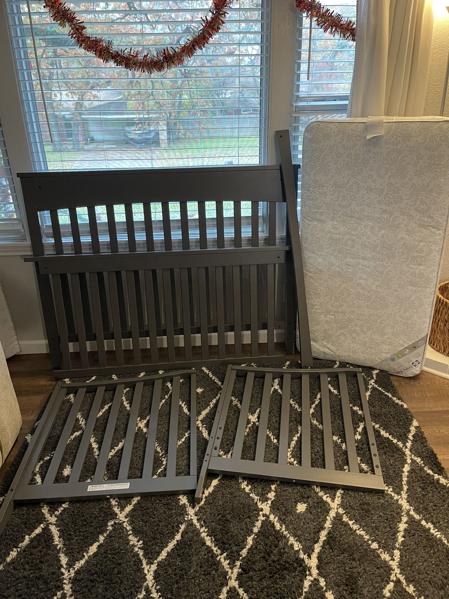 Baby Crib Toddler Bed